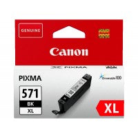Canon 0331C001/CLI-571BKXL Ink cartridge black high-capacity, 4.43K pages ISO/IEC 24711 895 Photos 11ml for Canon Pixma MG 5750/7750