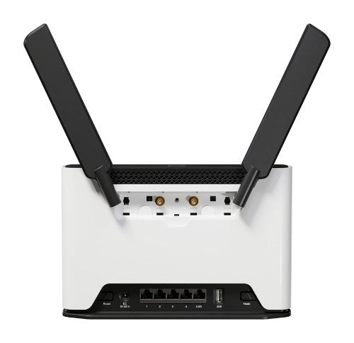 Mikrotik Chateau LTE18 ax wireless router Gigabit Ethernet Dual-band (2.4 GHz / 5 GHz) 4G White