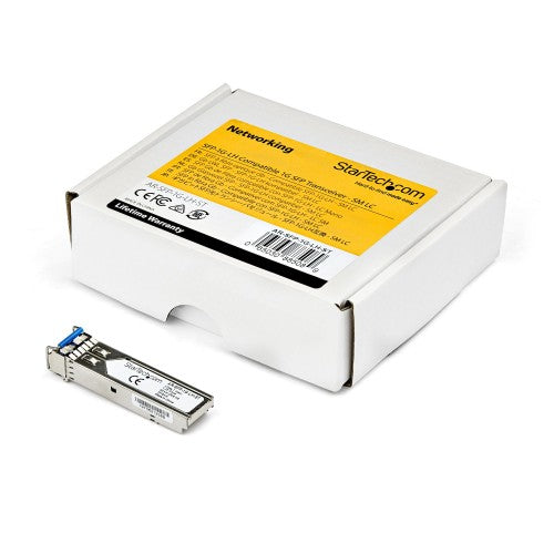 StarTech.com Extreme Networks 10051 Compatible SFP Module - 1000BASE-SX - 1GbE Multimode Fiber MMF Optic Transceiver - 1GE Gigabit Ethernet SFP - LC 550m - 850nm - DDM