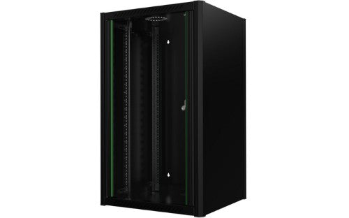 Lanview RWM20U56BL rack cabinet 20U Wall mounted rack Black