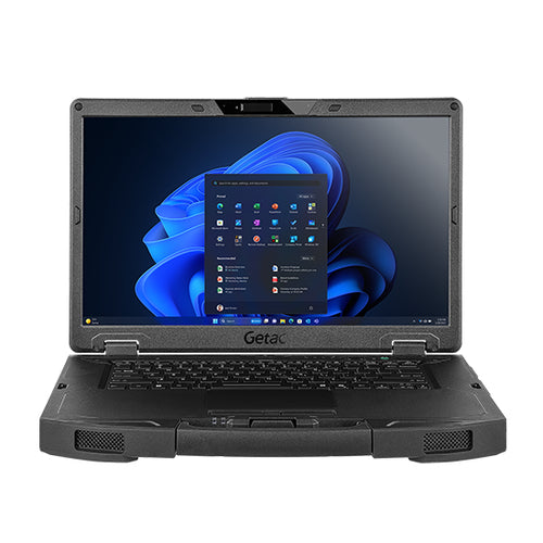 Getac S510 Intel Core Ultra 7 155U Laptop 39.6 cm (15.6") Touchscreen Full HD 8 GB DDR5-SDRAM 512 GB SSD Wi-Fi 6E (802.11ax) Windows 11 Pro German Black