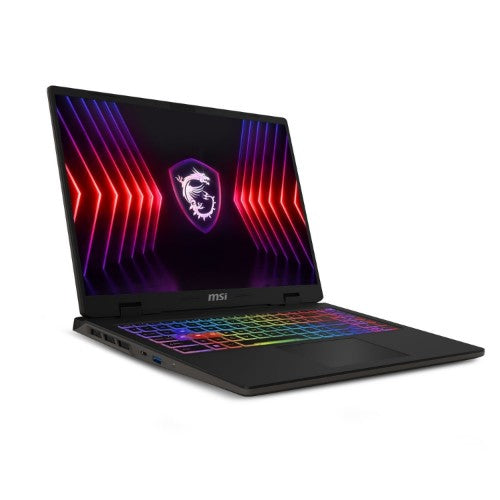 MSI Sword 16 HX B14VGKG-013UK Intel® Core™ i7 i7-14700HX Laptop 40.6 cm (16") Quad HD+ 16 GB DDR5-SDRAM 1 TB SSD NVIDIA GeForce RTX 4070 Wi-Fi 6E (802.11ax) Windows 11 Home Grey