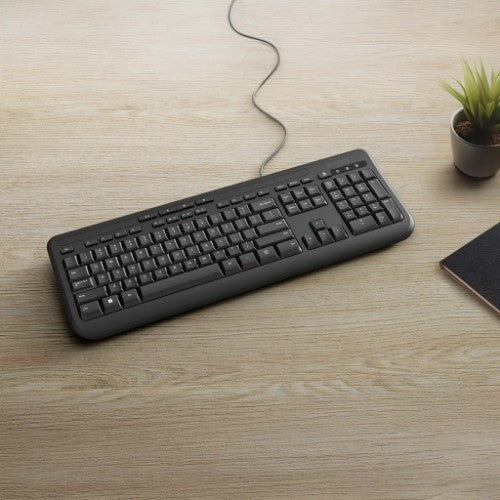 Incase Designed by Microsoft Wired 600 keyboard Universal USB QWERTY UK English Black