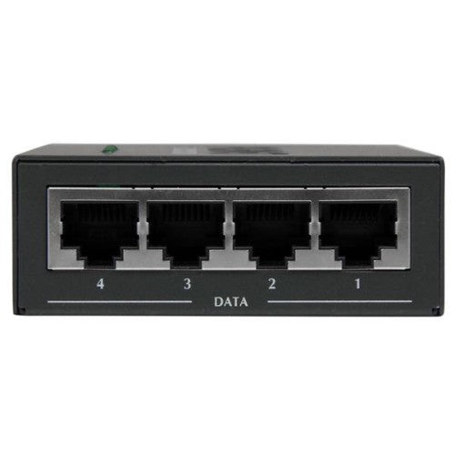 StarTech.com 4-Port Gigabit Midspan - PoE+ Injector - 802.3at/af