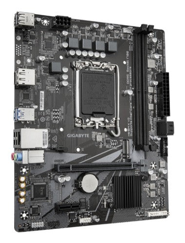 GIGABYTE H610M K V2 Motherboard - Intel Core 14th CPUs, up to 5600MHz DDR5, 1xPCIe 3.0 M.2, 1GbE LAN, USB 3.2 Gen 1