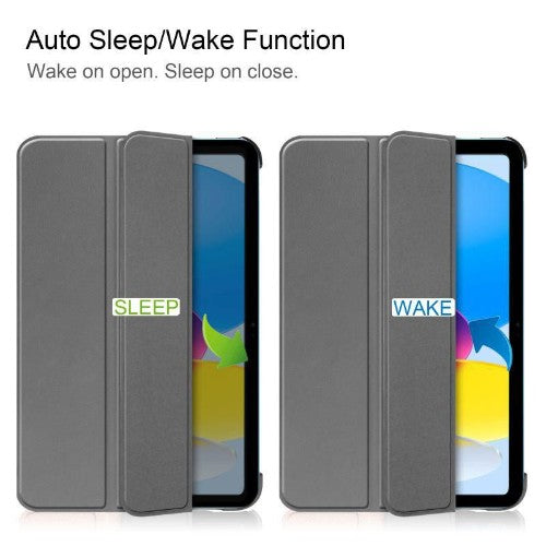 CoreParts TABX-IP10-COVER7 tablet case 27.7 cm (10.9") Flip case Grey