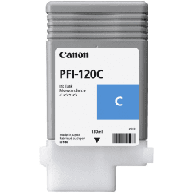 Canon 2886C001/PFI-120C Ink cartridge cyan 130ml for Canon IPF GP-200/TM-200/TM-255