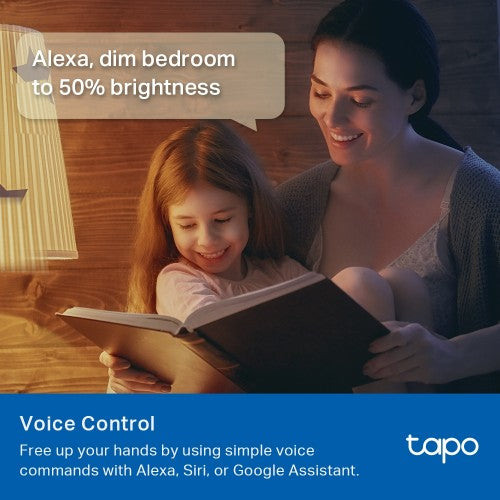TP-Link Tapo Smart Light Bulb, Multicolor,Matter