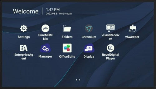 Viewsonic CDE9830 Signage Display 2.49 m (98") Wi-Fi 500 cd/m² 4K Ultra HD Black Built-in processor Android 11