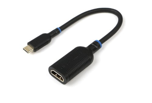 Microconnect MC-USBCHDMI-A video cable adapter 0.2 m USB Type-C HDMI Black