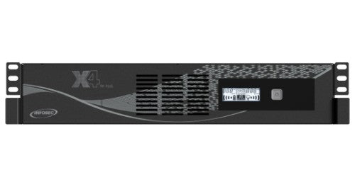 Infosec X4 1000 RM Plus uninterruptible power supply (UPS) Line-Interactive 1 kVA 600 W 10 AC outlet(s)