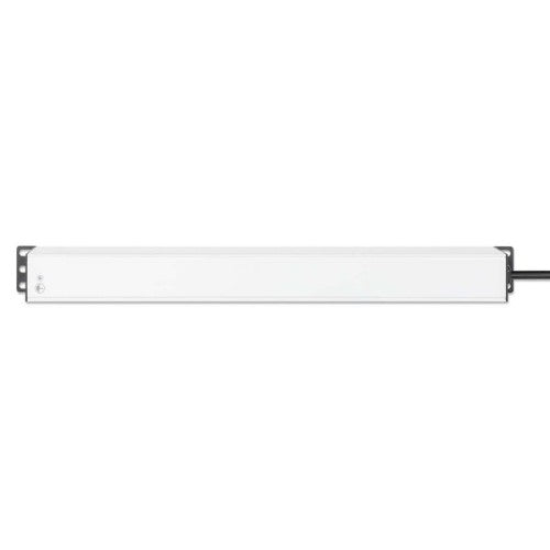 Intellinet 19" 1U PDU 7-way UK, Overload Protection, Rackmount, Power Distribution Unit, UK 3-pin outlets, 3m power cord, output