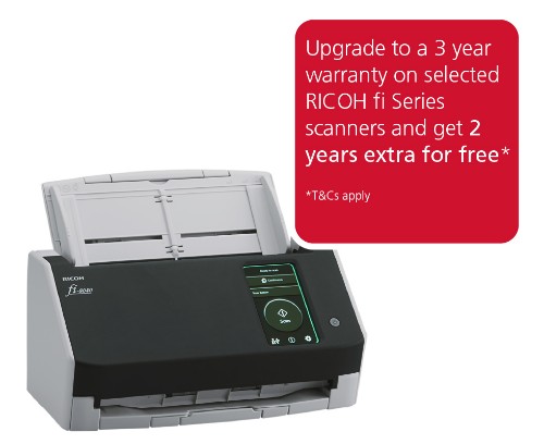 Ricoh fi-8040 ADF + Manual feed scanner 600 x 600 DPI A4 Black, Grey