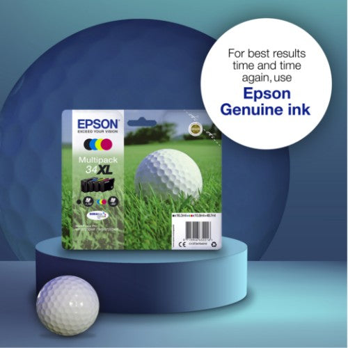 Epson C13T34714010/34XL Ink cartridge black high-capacity, 1.1K pages 16,3ml for Epson WF-3720