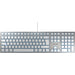 CHERRY KC 6000 SLIM FOR MAC keyboard Office USB QWERTY US English Silver