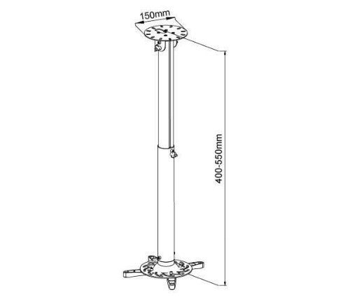 Vivolink VLMC200 project mount Ceiling White