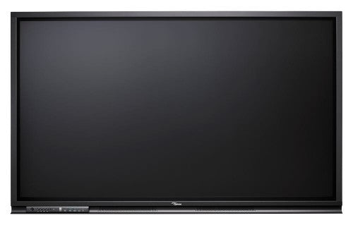 Optoma 3752RK Interactive flat panel 190.5 cm (75") LED Wi-Fi 400 cd/m² 4K Ultra HD Black Touchscreen Built-in processor Android 11