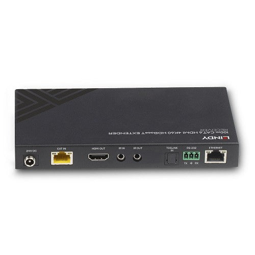 Lindy 100m Cat.6 HDMI 4K60, Audio, IR and RS-232 HDBaseT Receiver