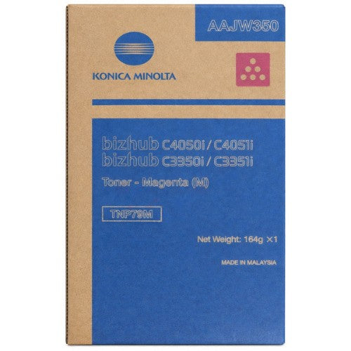 Konica Minolta AAJW350/TNP-79M Toner magenta, 9K pages for KM Bizhub C 3350 i