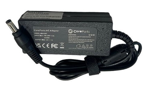 CoreParts MBA1207 power adapter/inverter Indoor 36 W Black