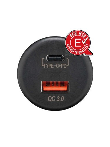 RAM Mounts 560001 mobile device charger Universal Black Cigar lighter, DC Fast charging Auto