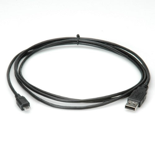 ROLINE USB 2.0 Cable, USB Type A M - Micro USB B M 3.0 m