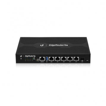 Ubiquiti EdgeRouter 6P wired router Gigabit Ethernet Black