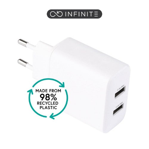 eSTUFF ES637005-BULK mobile device charger Smartphone White AC Indoor