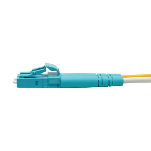 Tripp Lite N820-02M-OM5 100G Duplex Multimode 50/125 OM5 LSZH Fiber Optic Cable (LC/LC), Lime Green, 2 m