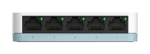 D-Link DGS-1005D/E network switch Unmanaged L2 Gigabit Ethernet (10/100/1000) White