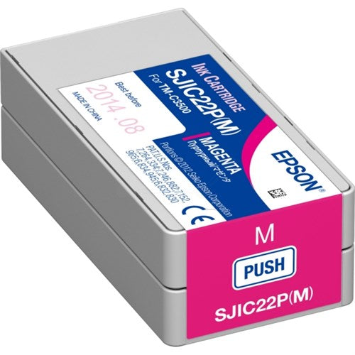 Epson C33S020603/SJI-C-22-P-(M) Ink cartridge magenta 32.5ml for Epson TM-C 3500