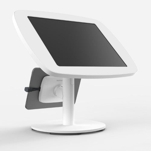 Bouncepad Original Twin + Counter Base | Apple iPad Pro 7th Gen 13-inch (2024) | White | Exposed Front Camera and Home Button