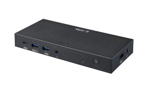 Acer Vero MST Dock M33 100W PD - Black EU (Retail pack) Wired USB 3.2 Gen 2 (3.1 Gen 2) Type-C