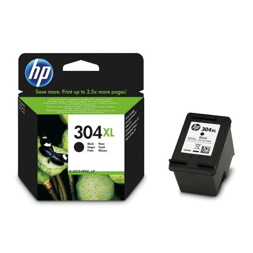 HP N9K08AE/304XL Printhead cartridge black high-capacity, 300 pages ISO/IEC 24711 6ml for HP DeskJet 2620/3720