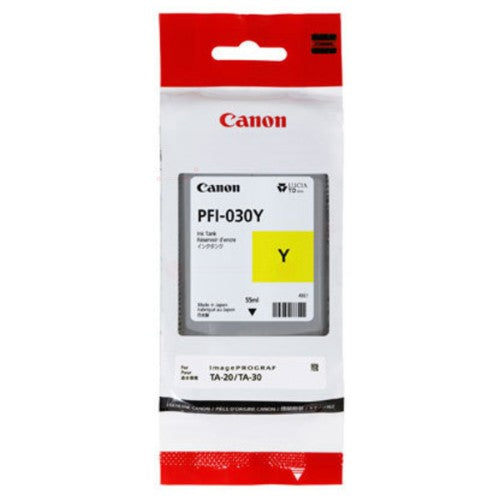 Canon 3492C001/PFI-030Y Ink cartridge yellow 55ml for Canon IPF TA-20/TM-240