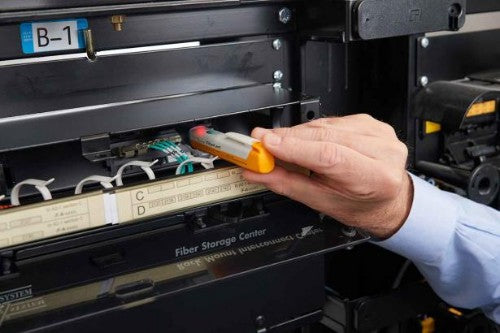 Fluke FiberLert Optical power meter Blue, White, Yellow