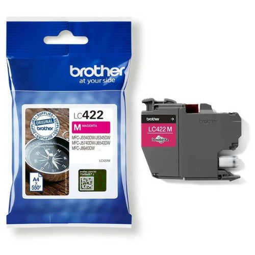 Brother LC-422M Ink cartridge magenta, 550 pages for Brother MFC-J 5340