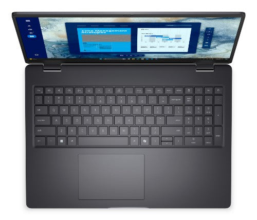 DELL Pro 16 PC16250 Intel Core Ultra 7 255U Laptop 40.6 cm (16") Full HD+ 16 GB DDR5-SDRAM 512 GB SSD Wi-Fi 6 (802.11ax) Windows 11 Pro UK English Black