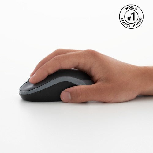 Logitech 920-004508 keyboard Mouse included Home RF Wireless QWERTY US International Black