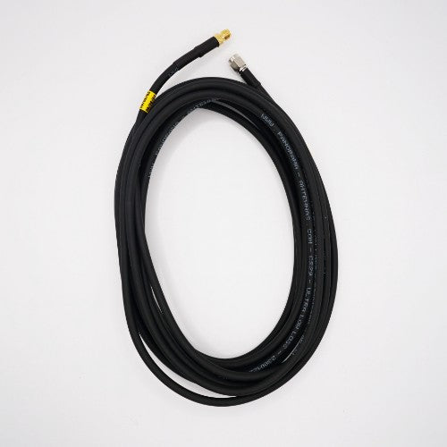 Panorama Antennas CS29 CABLE 5M SMA PLG TO SMA JACK - YEL 2G/3G/4G LABELS coaxial cable