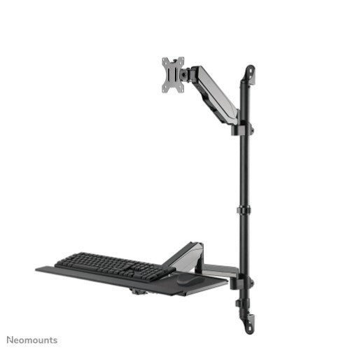 Neomounts WL90-325BL1 Sit-stand workstation wall 17-32" - gas spring