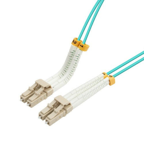 Lanview LVO231469-FLEX InfiniBand/fibre optic cable 1 m LC Aqua colour