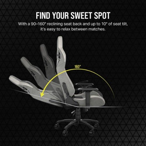 Corsair CF-9010058-WW video game chair PC gaming chair Mesh seat Grey