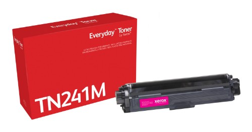 Everyday™ Magenta Toner by Xerox compatible with Brother TN241M, Standard capacity