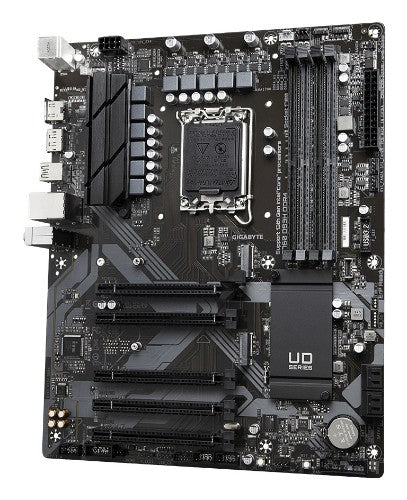 GIGABYTE B760 DS3H DDR4 Motherboard - Supports Intel Core 14th CPUs, 18+2+1 Phases Digital VRM, up to 5333MHz DDR4 (OC), 2xPCIe 4.0 M.2, GbE LAN, USB 3.2 Gen 2