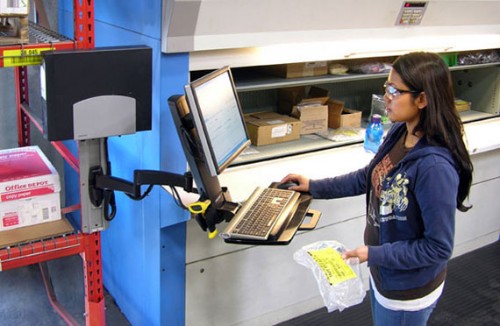 Ergotron 200 Series Combo Arm 61 cm (24") White Wall