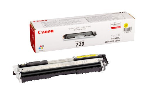 Canon 4367B002/729Y Toner yellow, 1K pages ISO/IEC 19798 for Canon LBP-7010