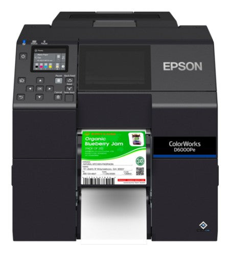 Epson ColorWorks D6000Pe label printer Thermal transfer Colour 1200 x 1200 DPI 119 mm/sec Wired Ethernet LAN