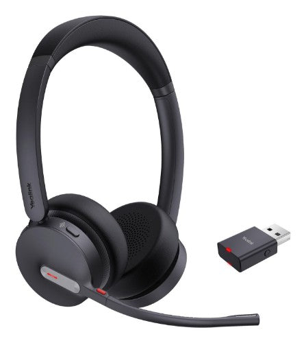Yealink WH64 Hybrid Dual UC Headset Wireless Head-band Office/Call center Micro-USB Bluetooth Black