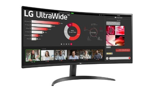 LG 34WR50QK-B computer monitor 86.4 cm (34") 3440 x 1440 pixels Wide Quad HD Black